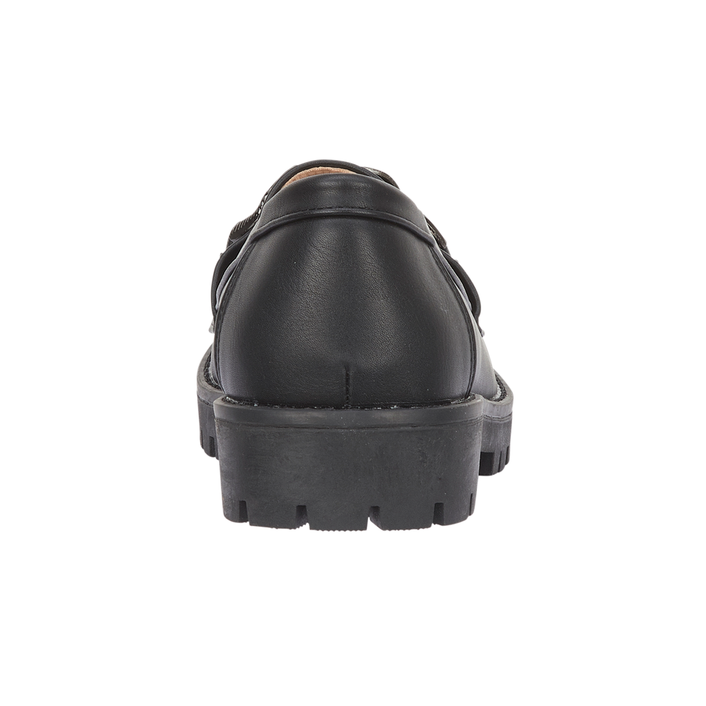 Adeline Chain Mircofibre Loafers