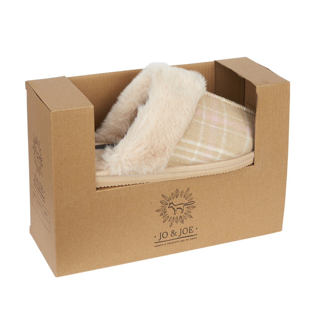 Aldwych Tartan Mule Slippers