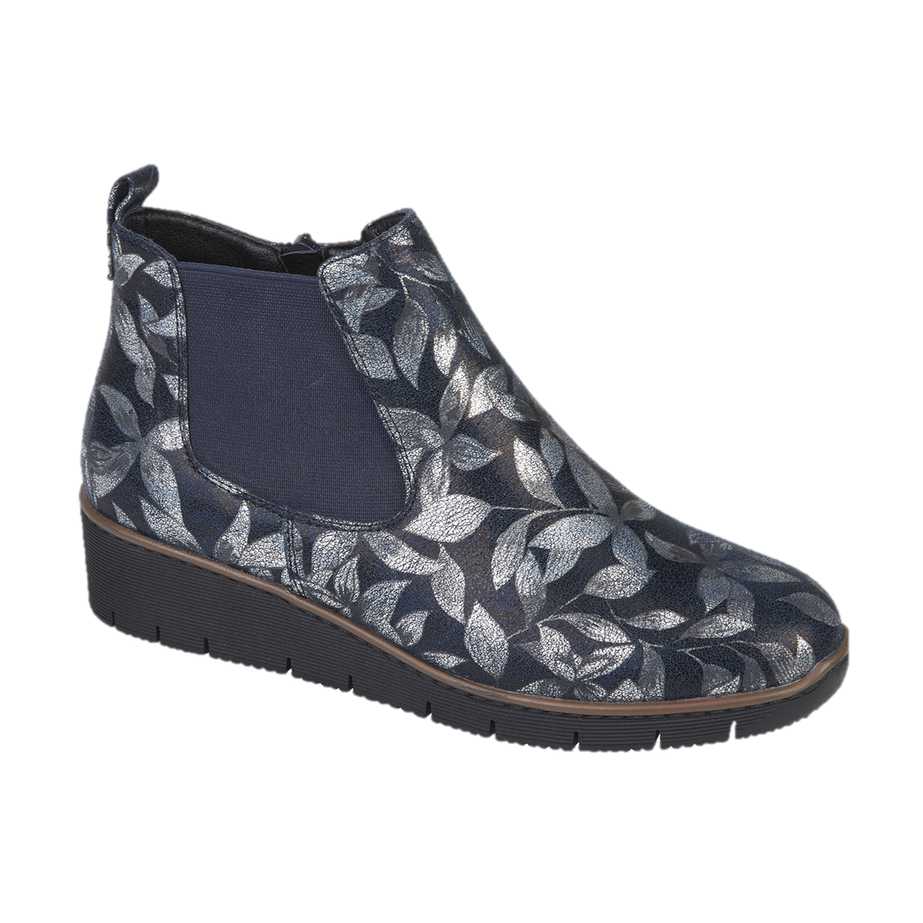 Almond Wedge Ankle Boots