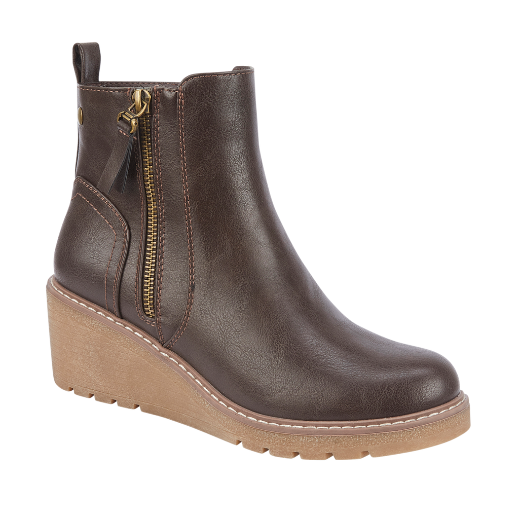Antwerp Wedge Ankle Boots