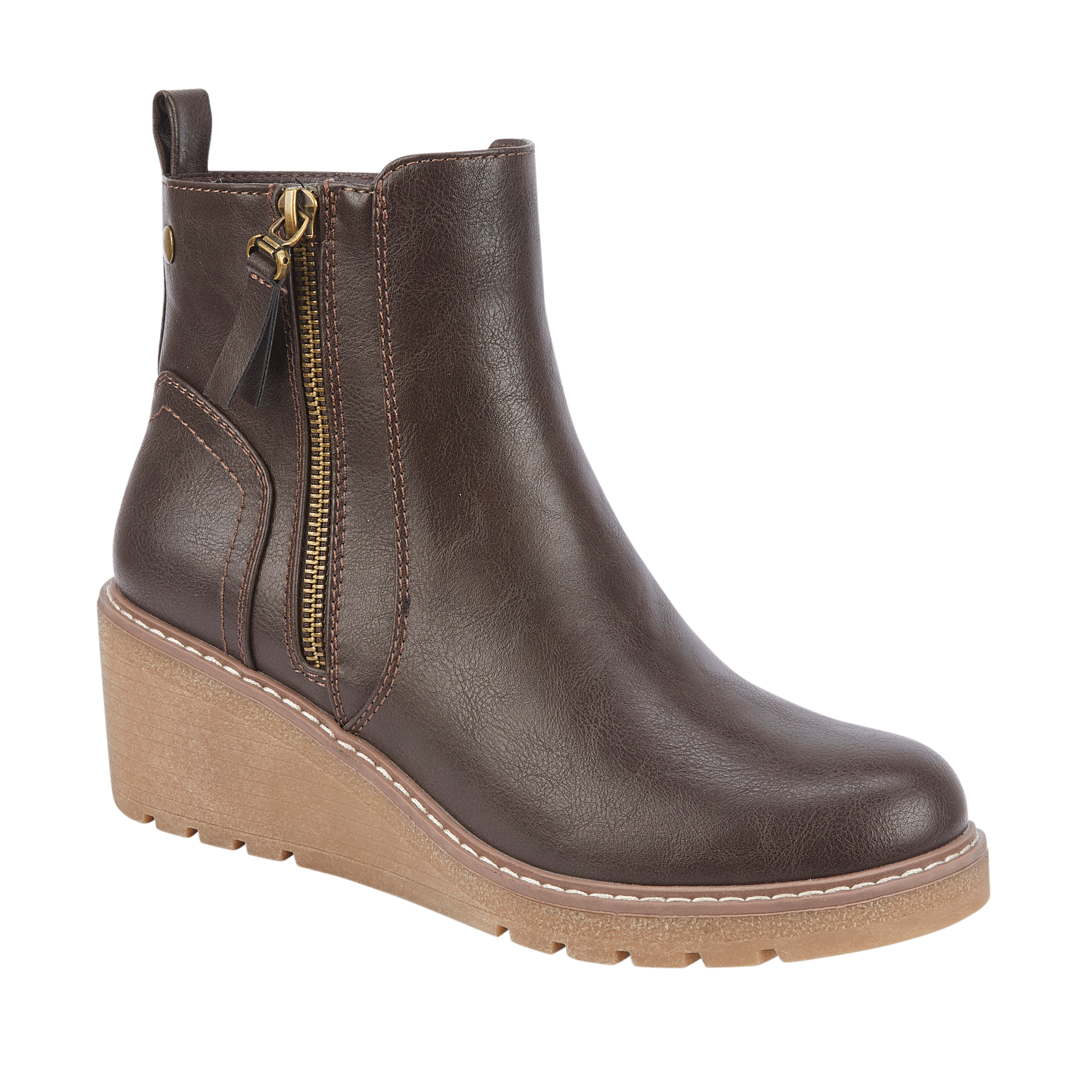 Antwerp Wedge Ankle Boots