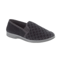 Austin Twin Gusset Velour Slippers