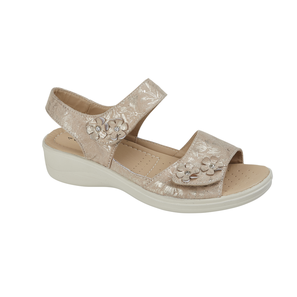 Azalea Low Profile Touch Fastening Sandals
