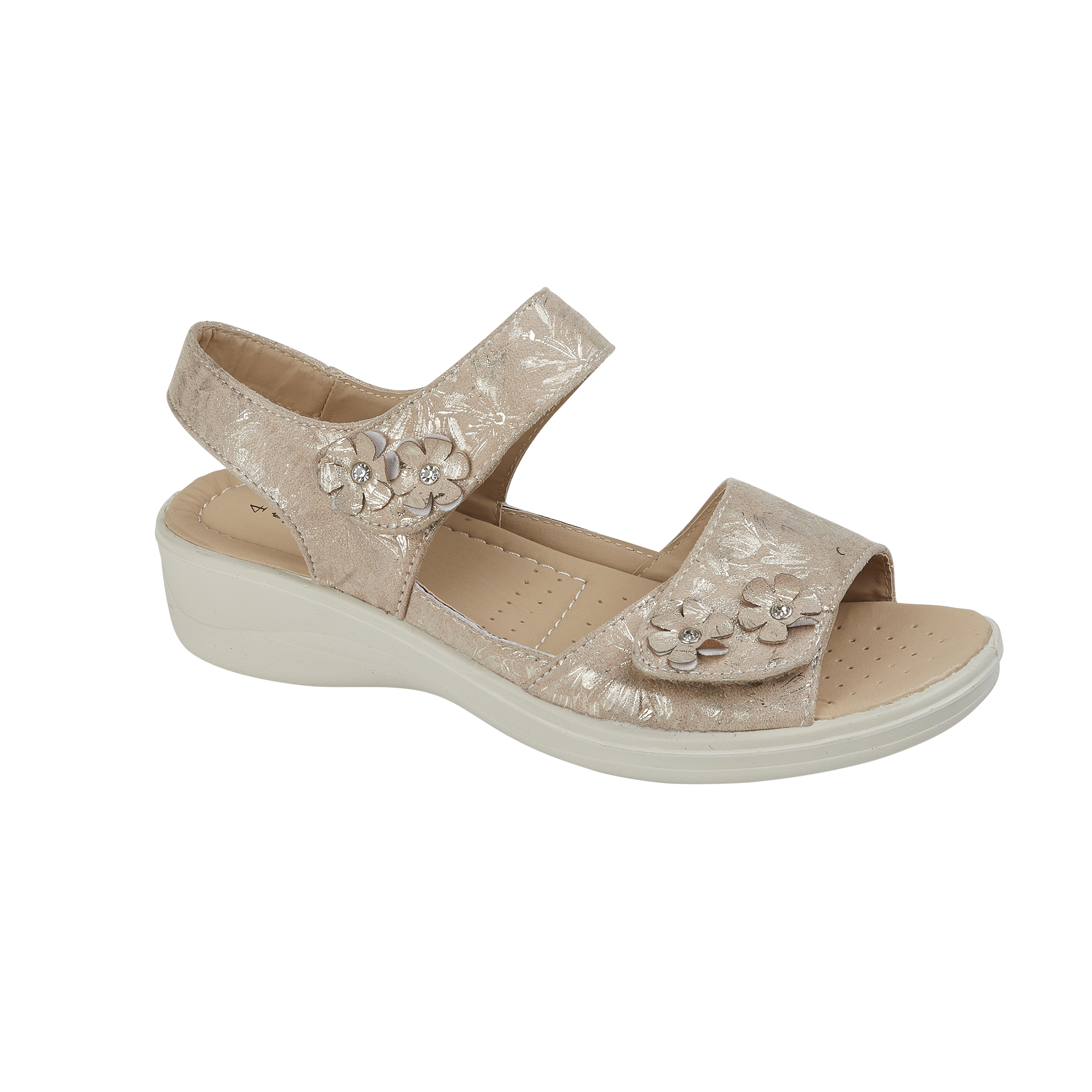 Azalea Low Profile Touch Fastening Sandals