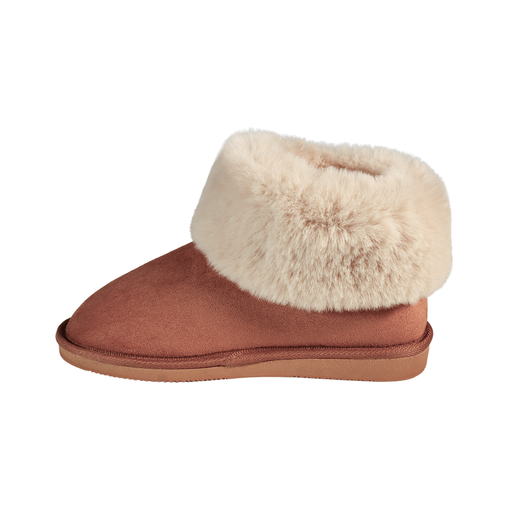 Balmoral Faux Fur Bootee Slipper