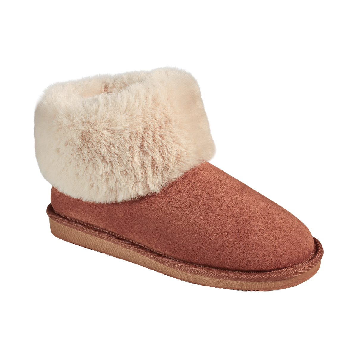 Balmoral Faux Fur Bootee Slipper