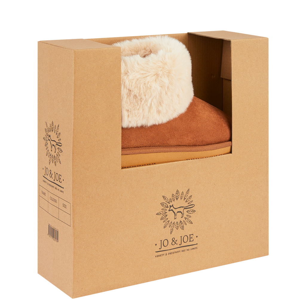 Balmoral Faux Fur Bootee Slipper