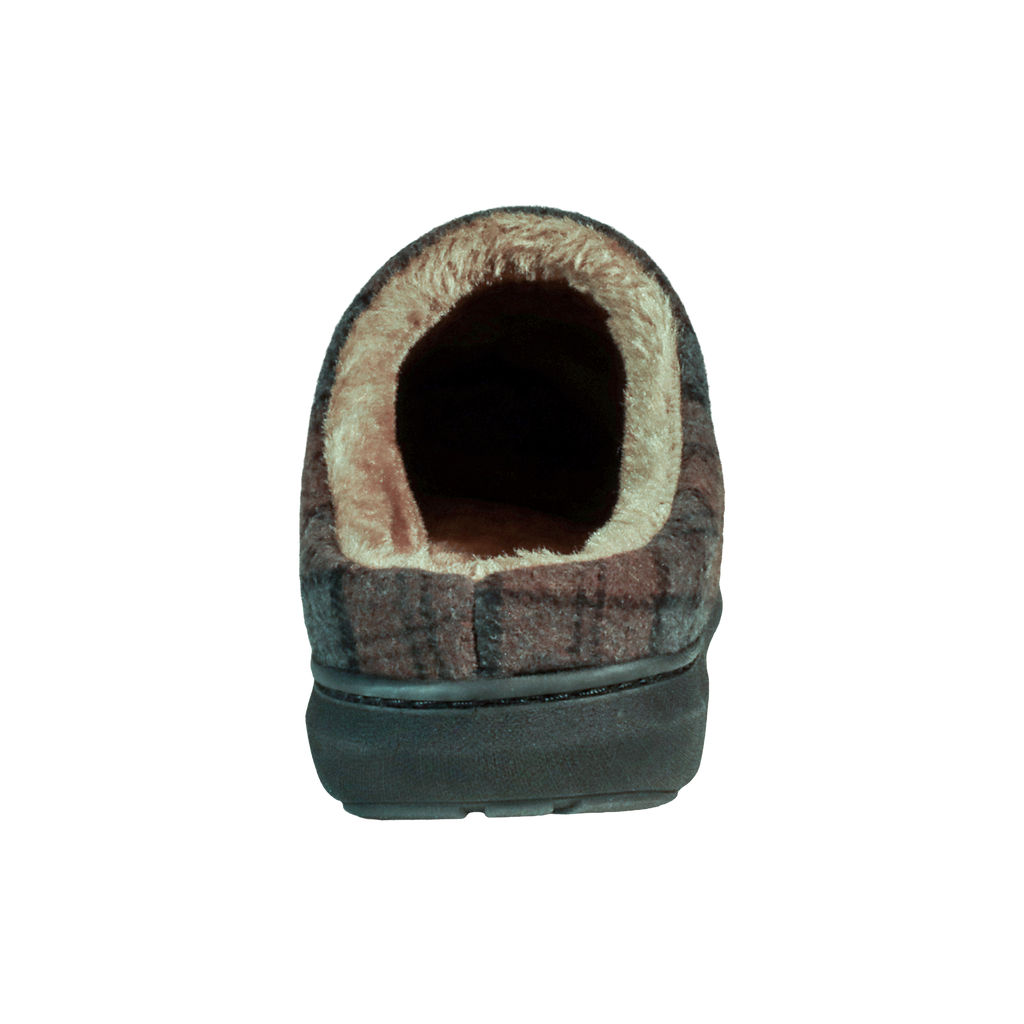 Bamburgh Checked Mule Slipper