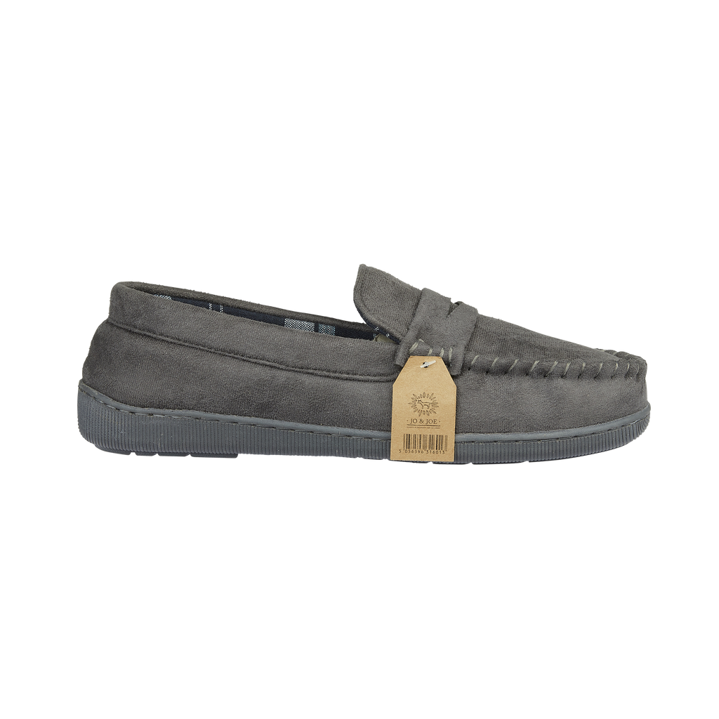 Benson Faux Suede Moccasin Slippers