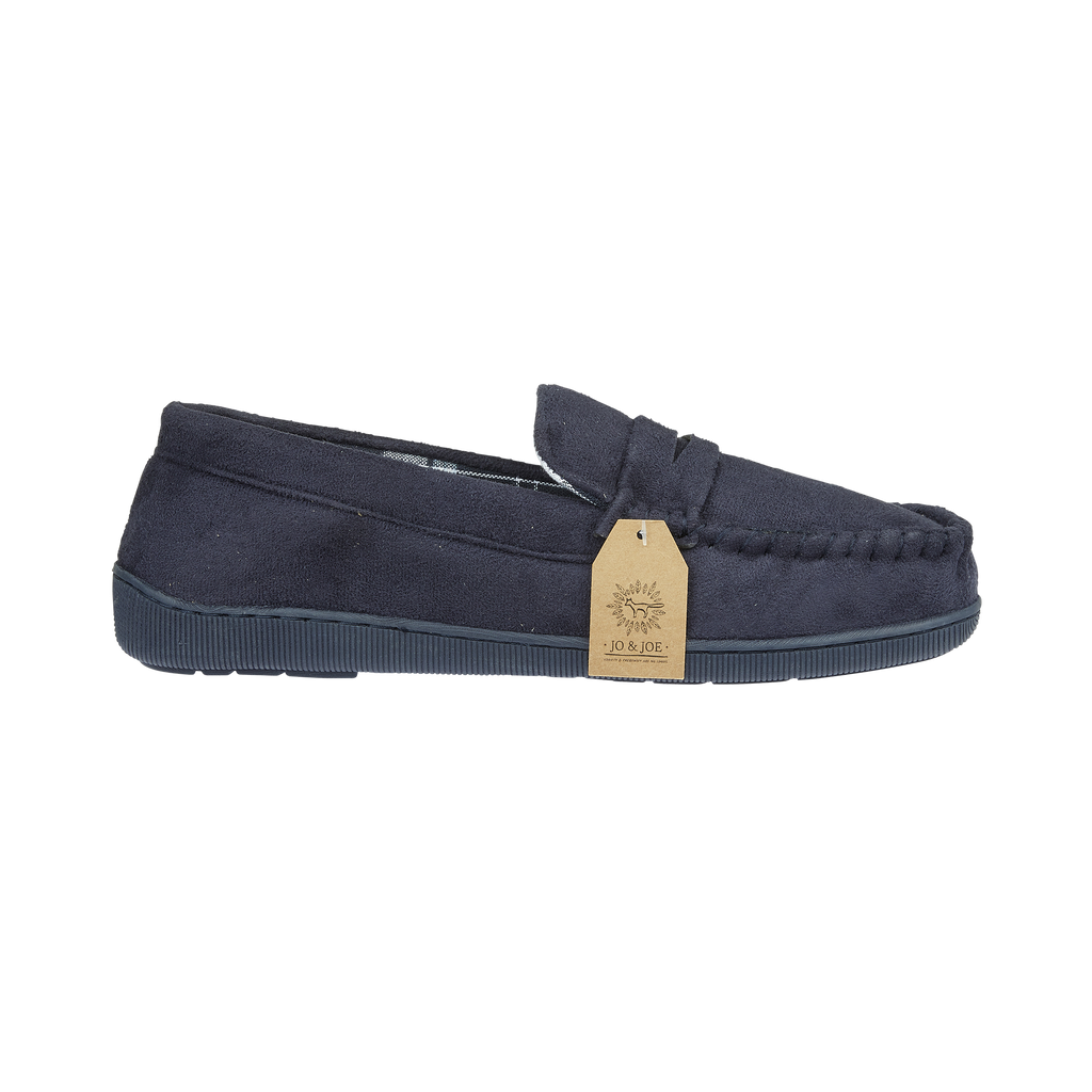 Benson Faux Suede Moccasin Slippers