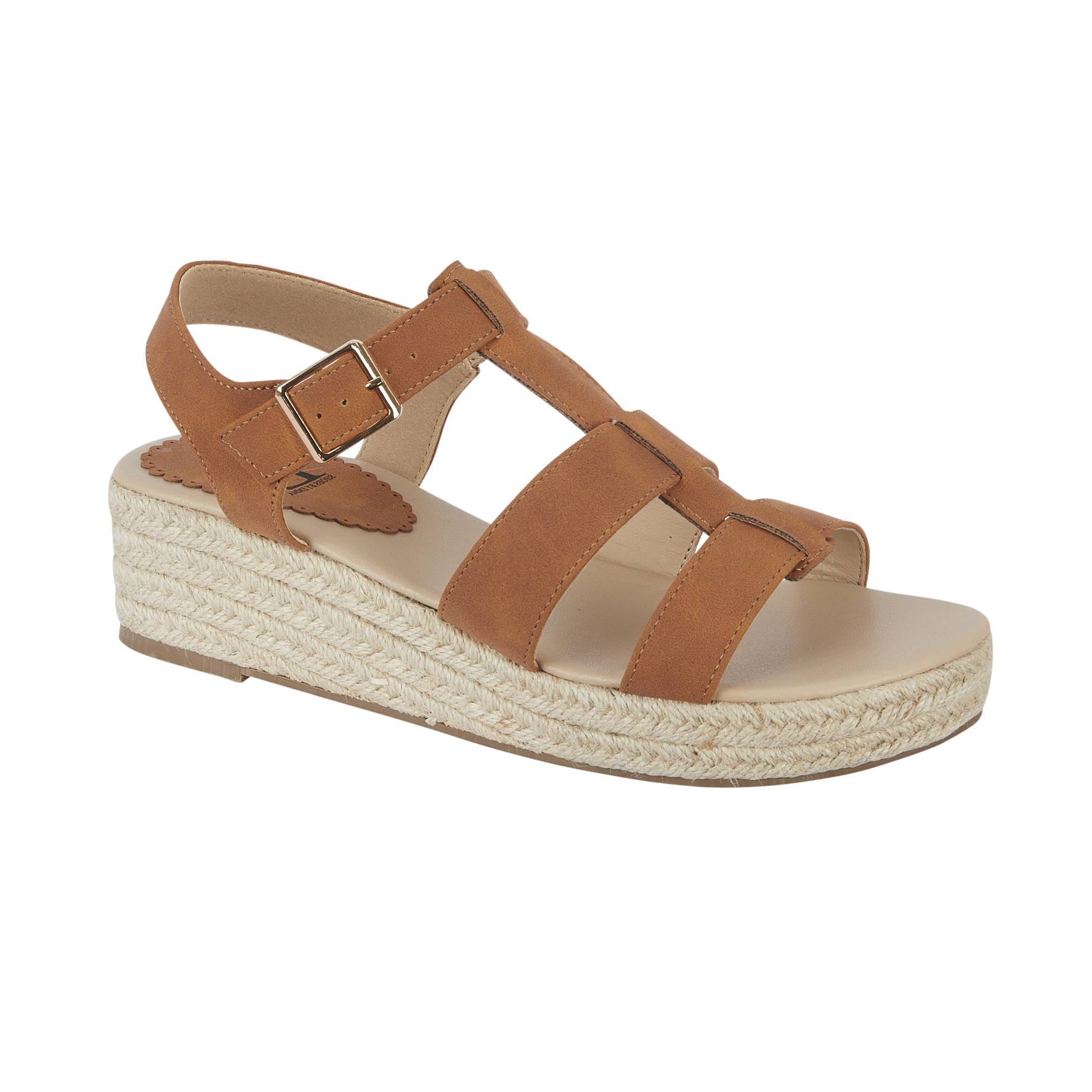 Bonnie Wedge Hessian Sandals