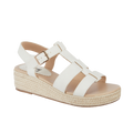 Bonnie Wedge Hessian Sandals