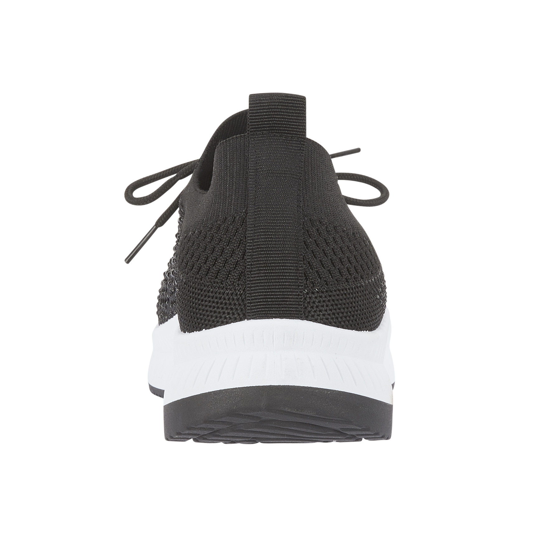 Heel Black lace up trainer heel with white sole Calypso Urban Jacks