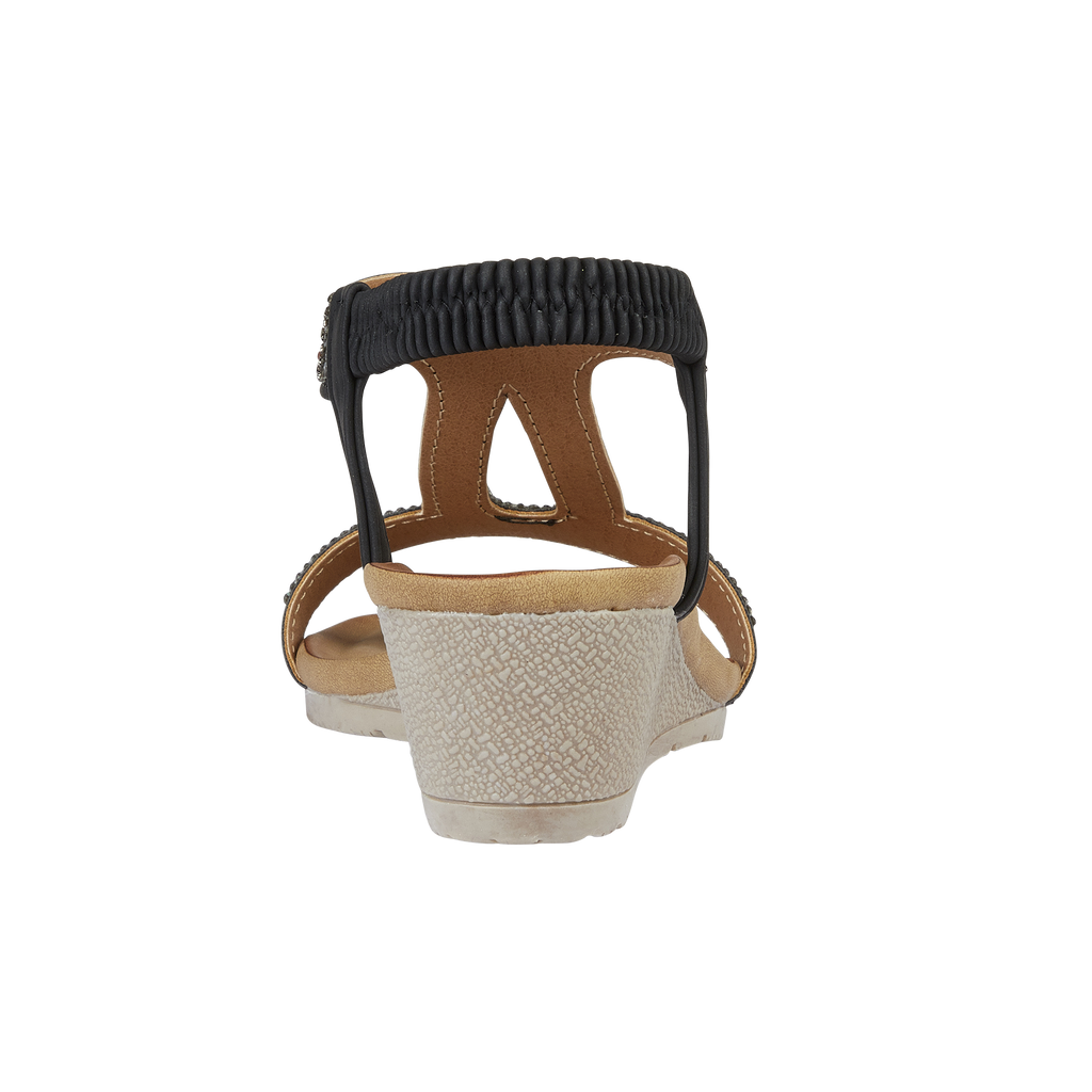 Cape Verde Jewelled Wedge Sandals