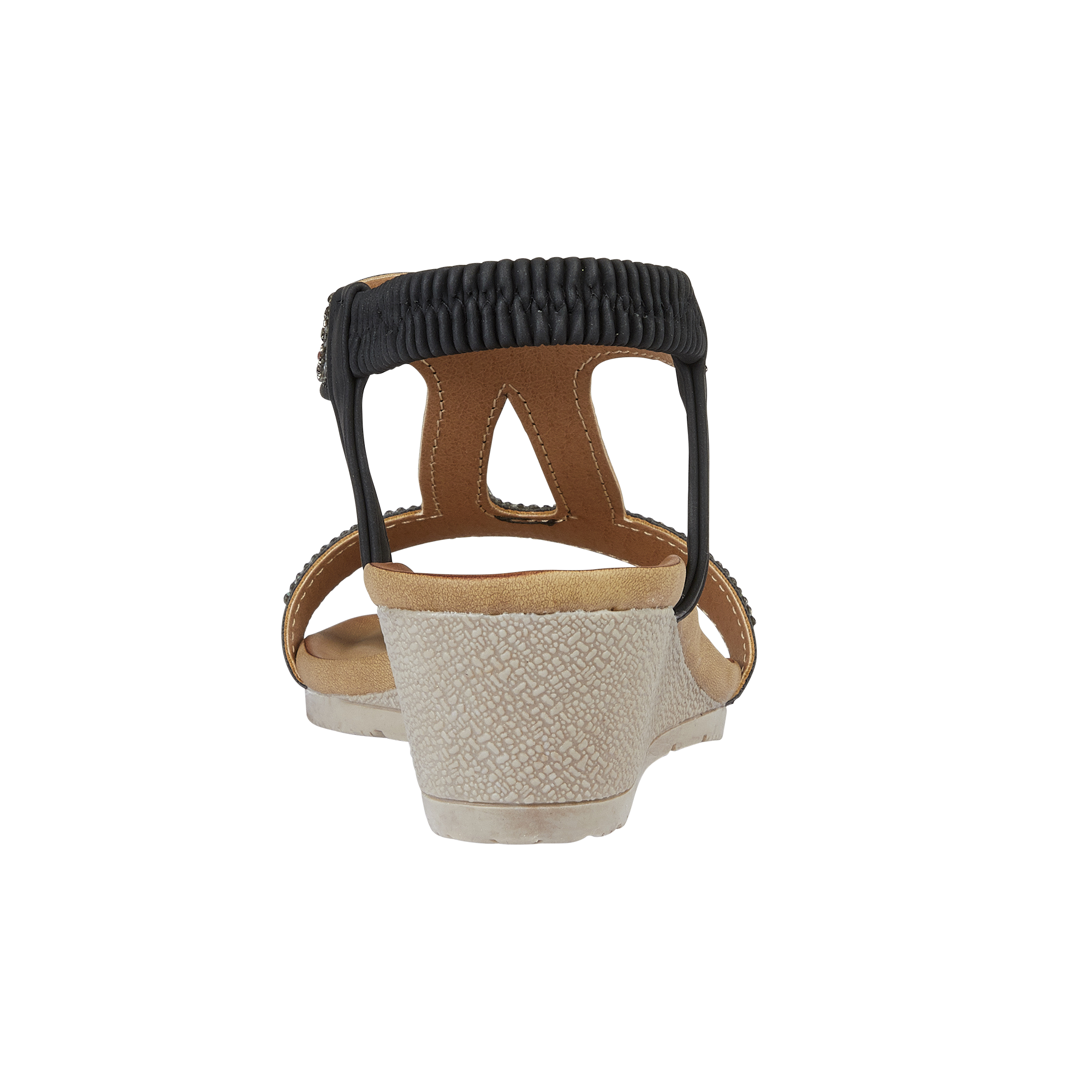 Cape Verde Jewelled Wedge Sandals