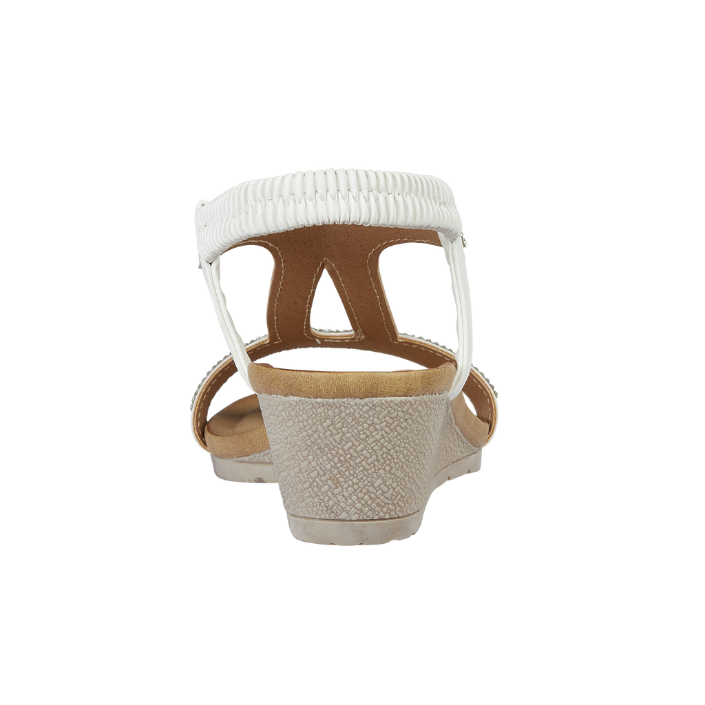 Cape Verde Jewelled Wedge Sandals