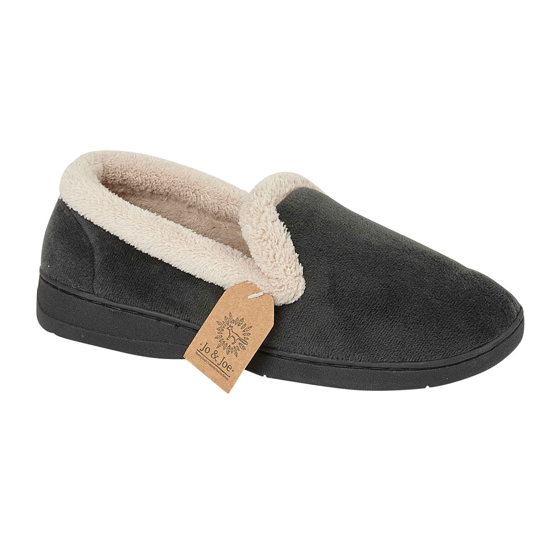 Cashmere Velour A Line Slippers
