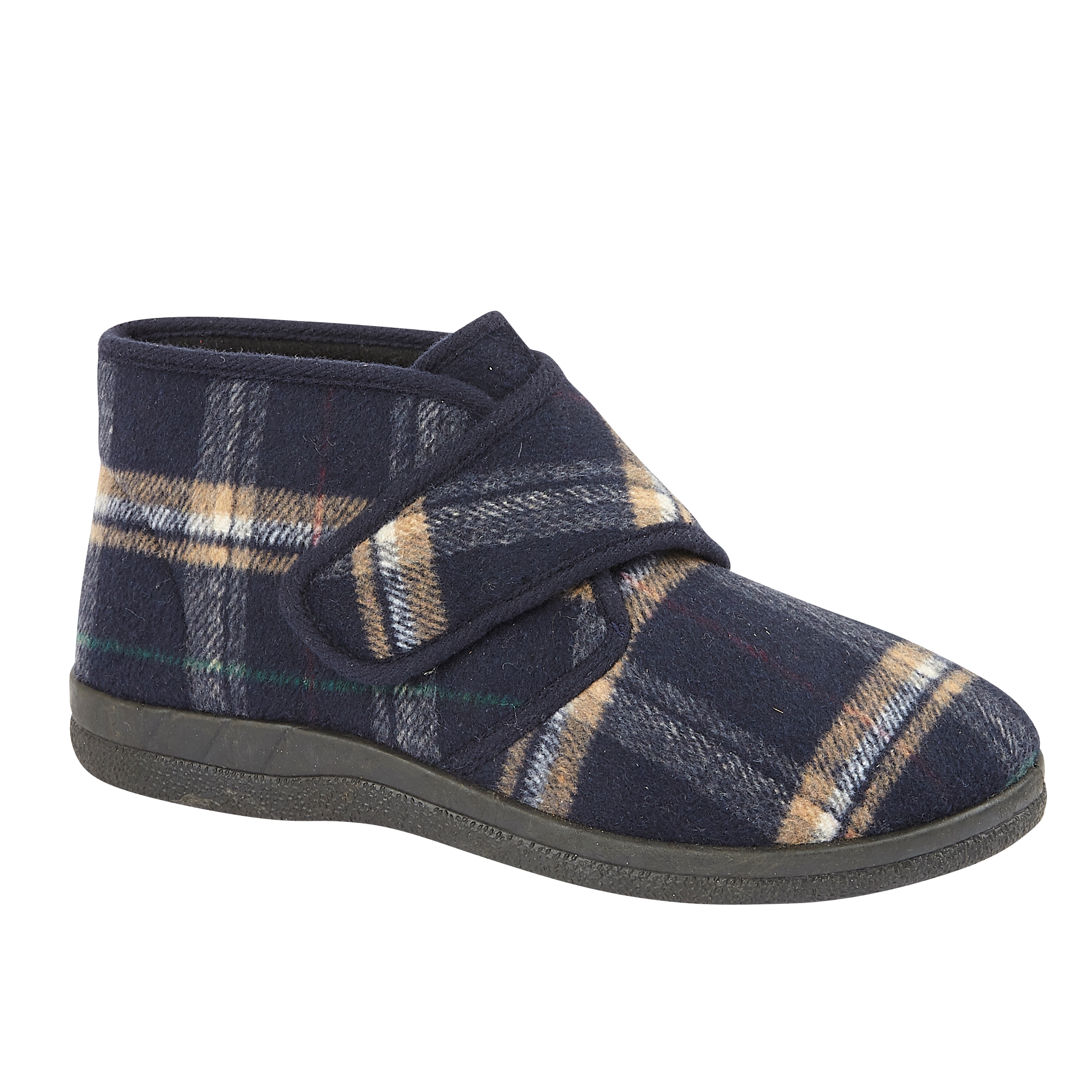 Cecil Touch Fastening Bootee Slippers