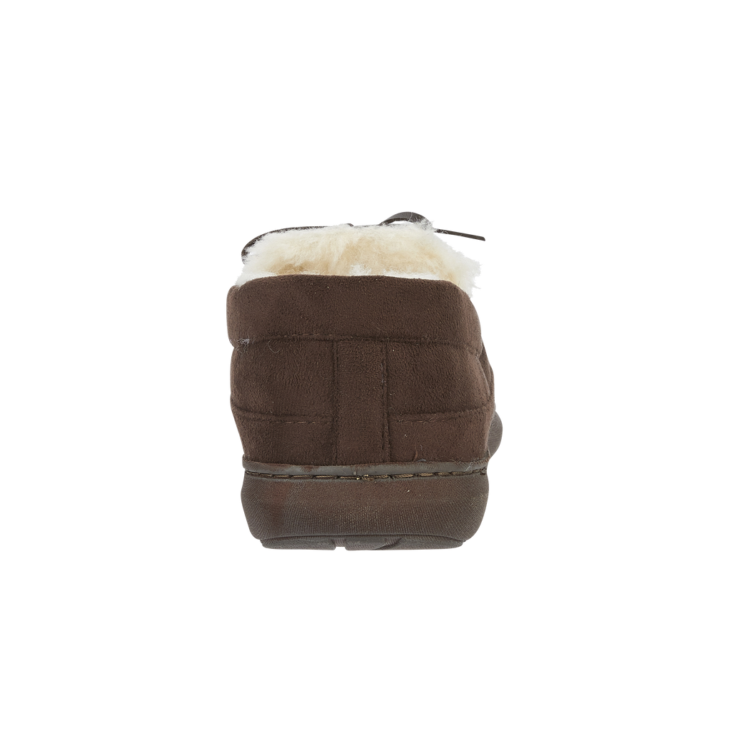 Cranford Fur Lined Moccasin Slippers