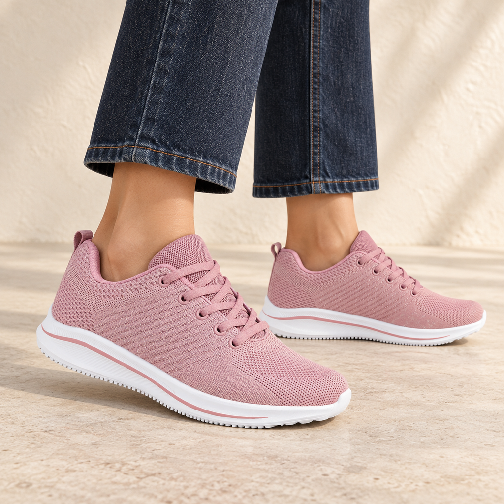 California Lightweight Knitted Trainers