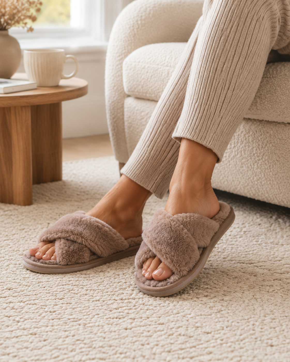 Casey Open Toe Sliders