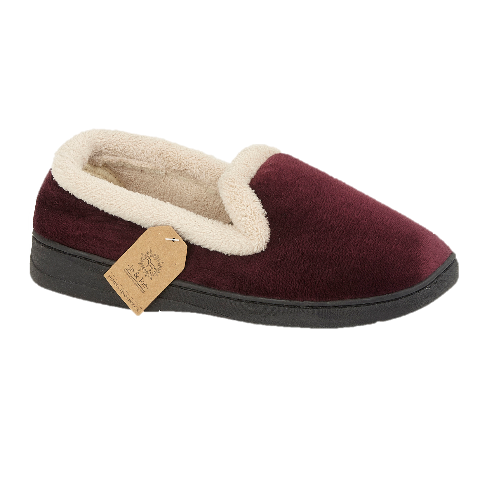 Cashmere Velour A Line Slippers