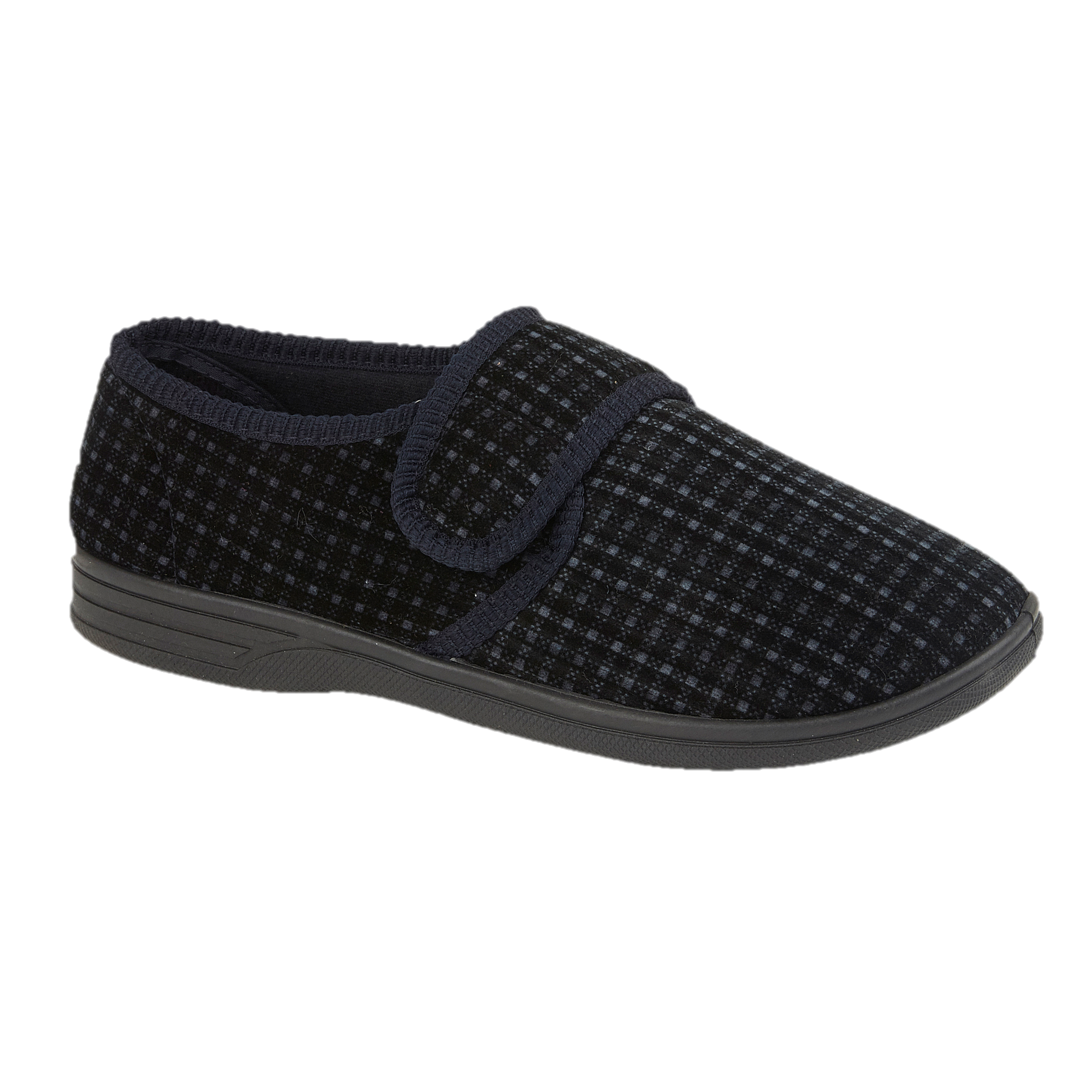 David Cord Touch Fastening Slippers