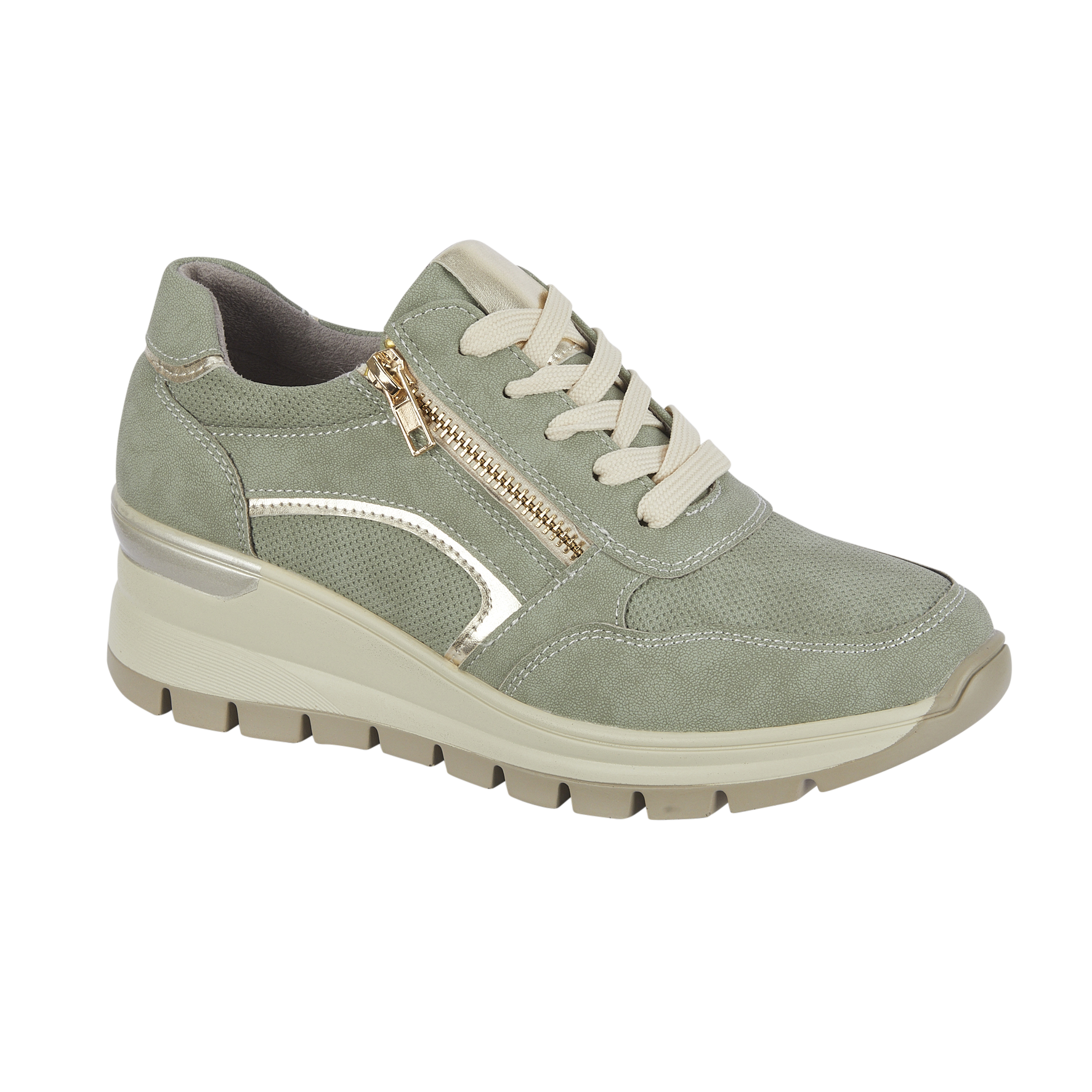 Dawlish Sporty Wedge Trainer