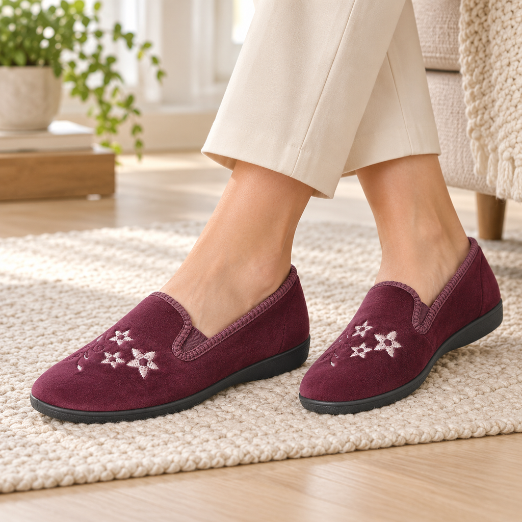 Daphne Twin Gusset Slippers