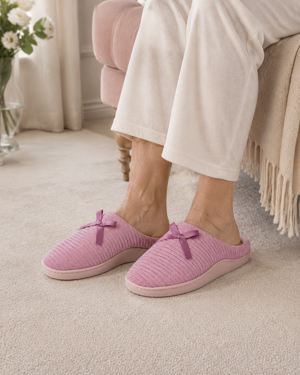 Decadent Mule Slippers