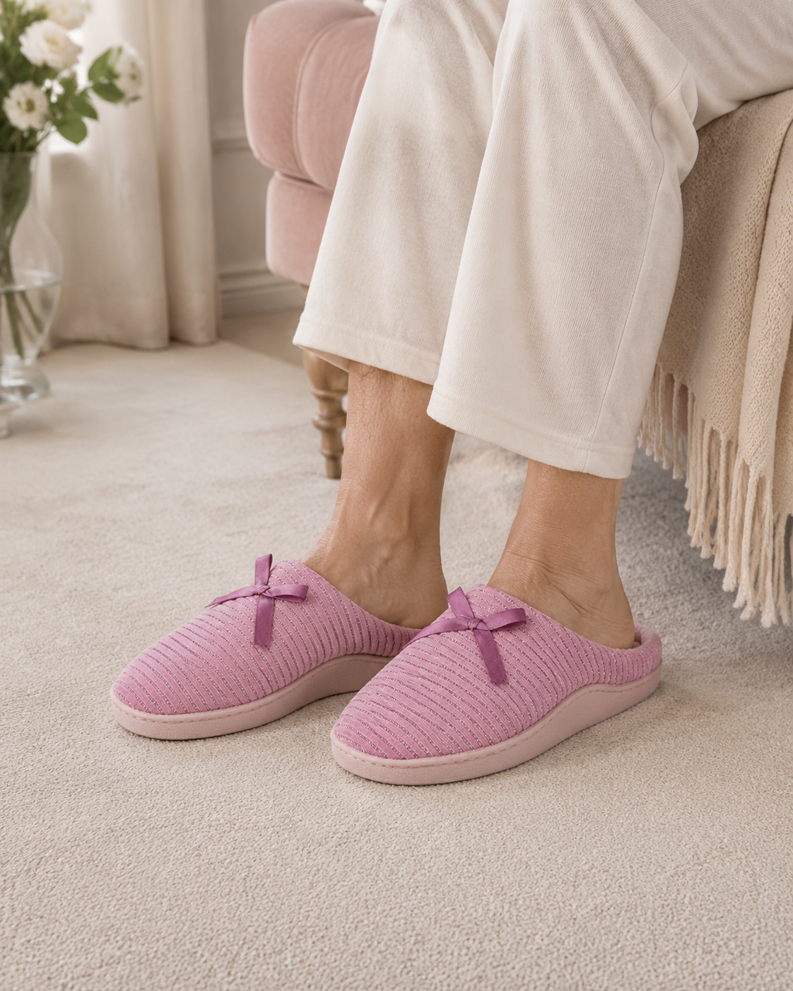 Decadent Mule Slippers