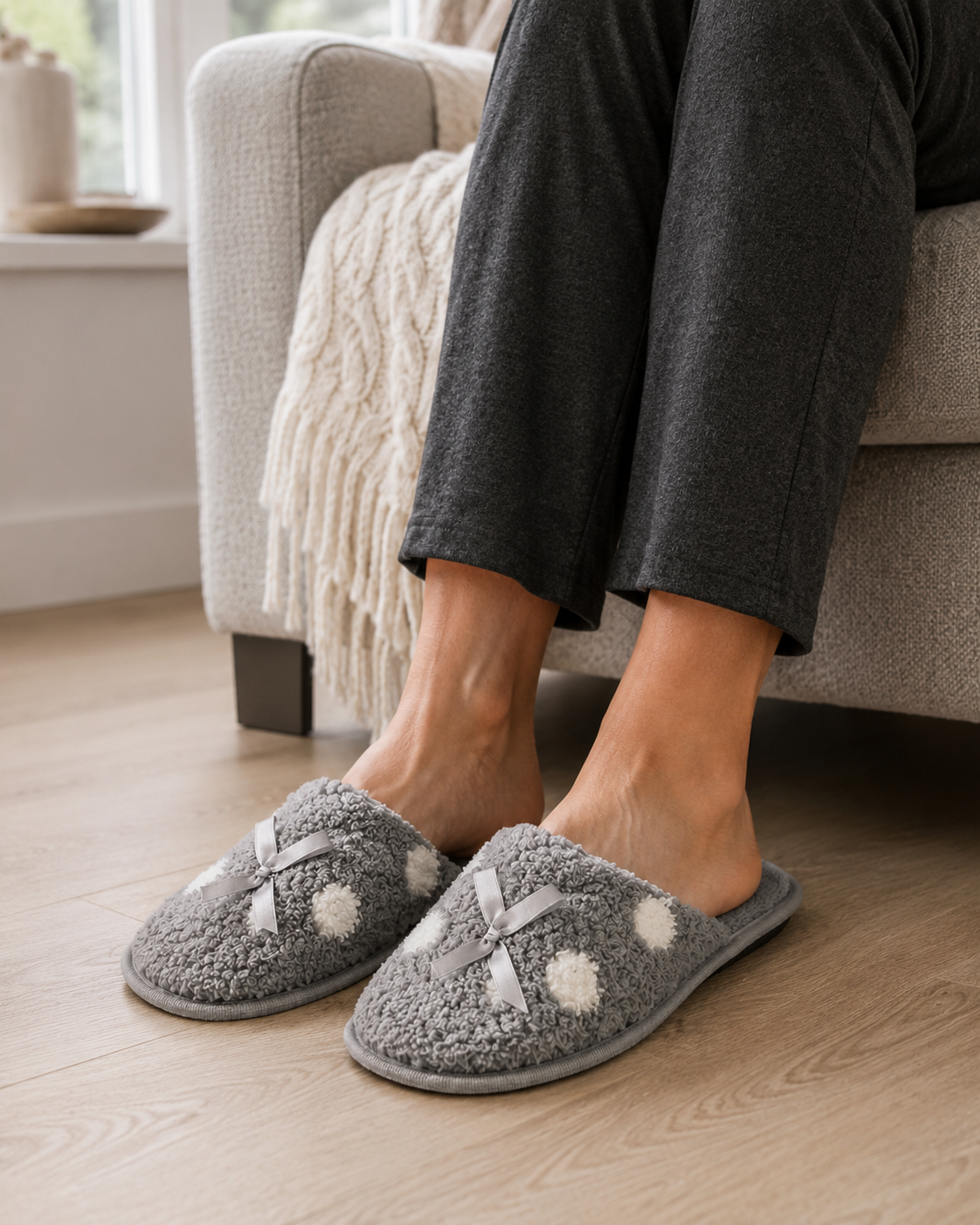 Dottie Borg Mule Slippers
