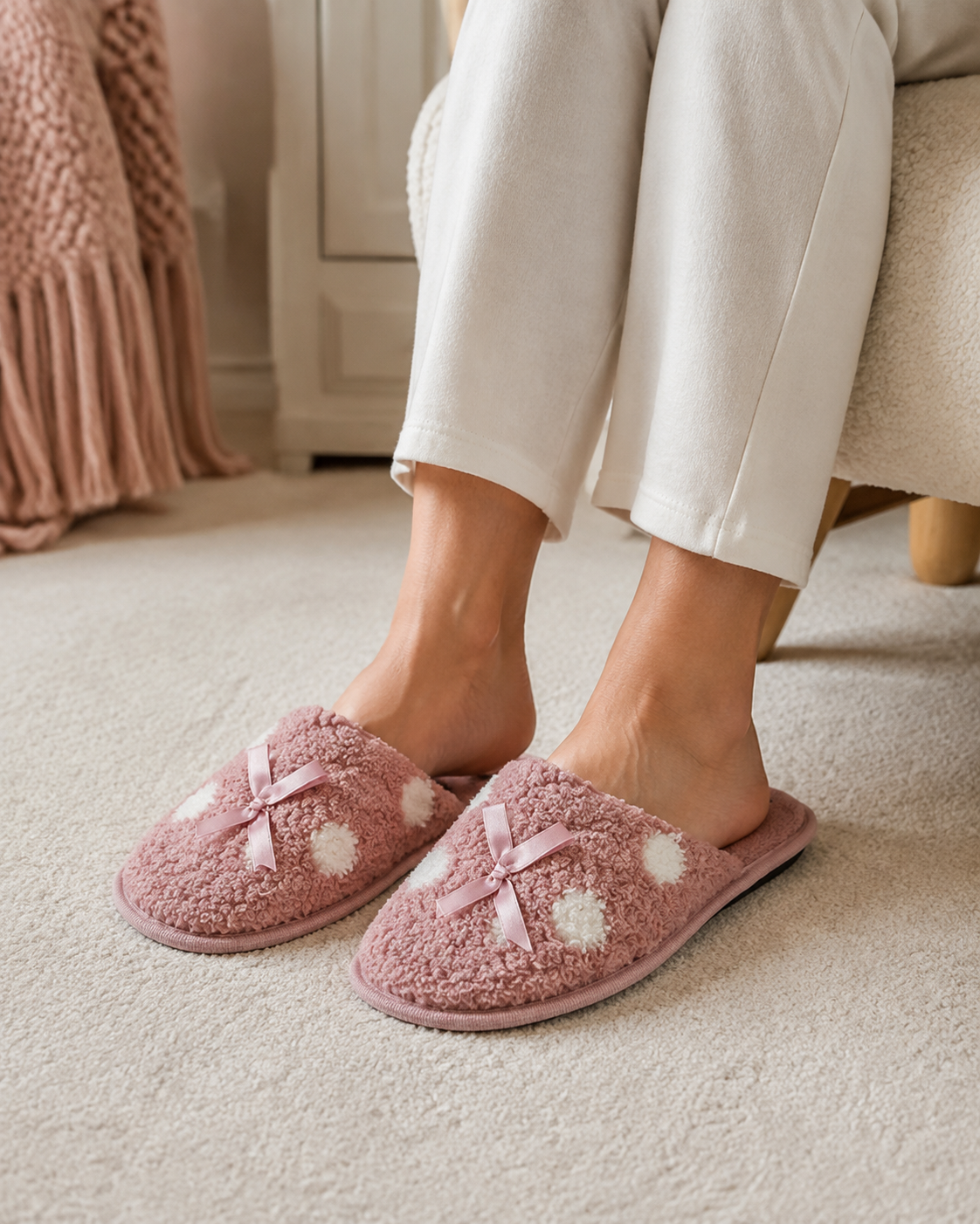 Dottie Borg Mule Slippers