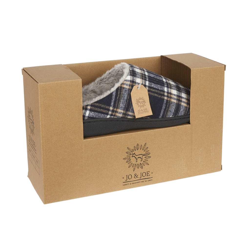 Falkirk Checked Mule Slippers