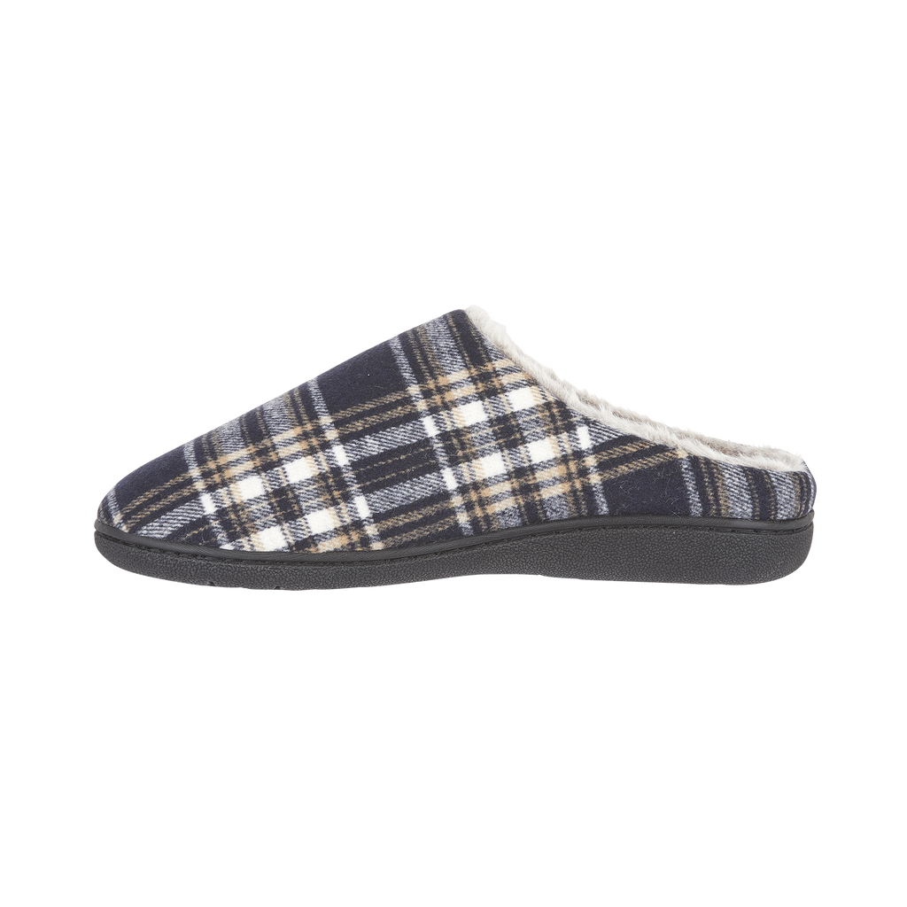 Falkirk Checked Mule Slippers