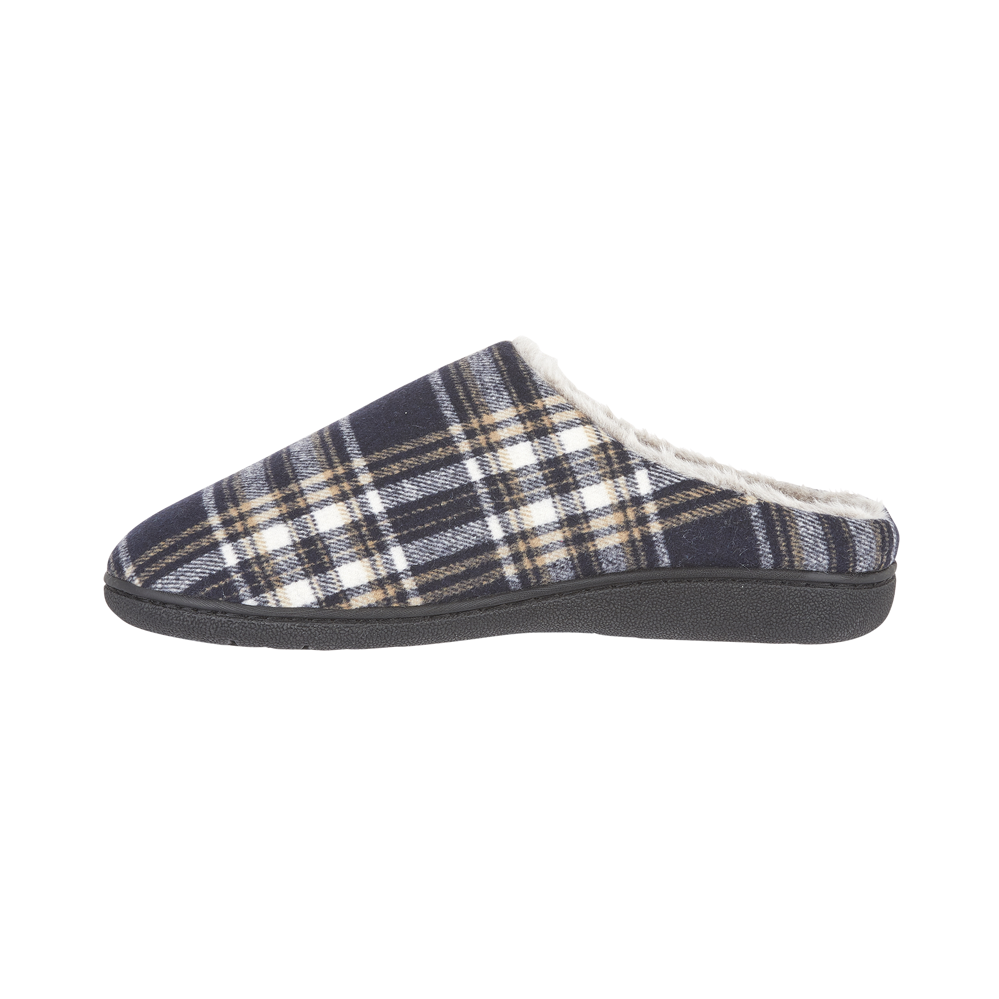Falkirk Checked Mule Slippers