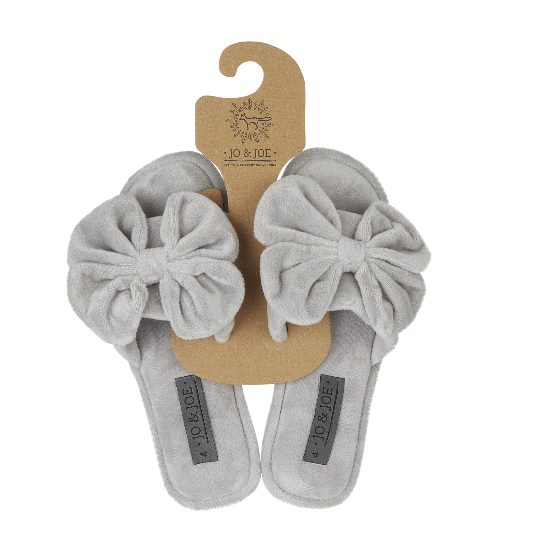 Fanfare Oversized Bow Open Toe Sliders