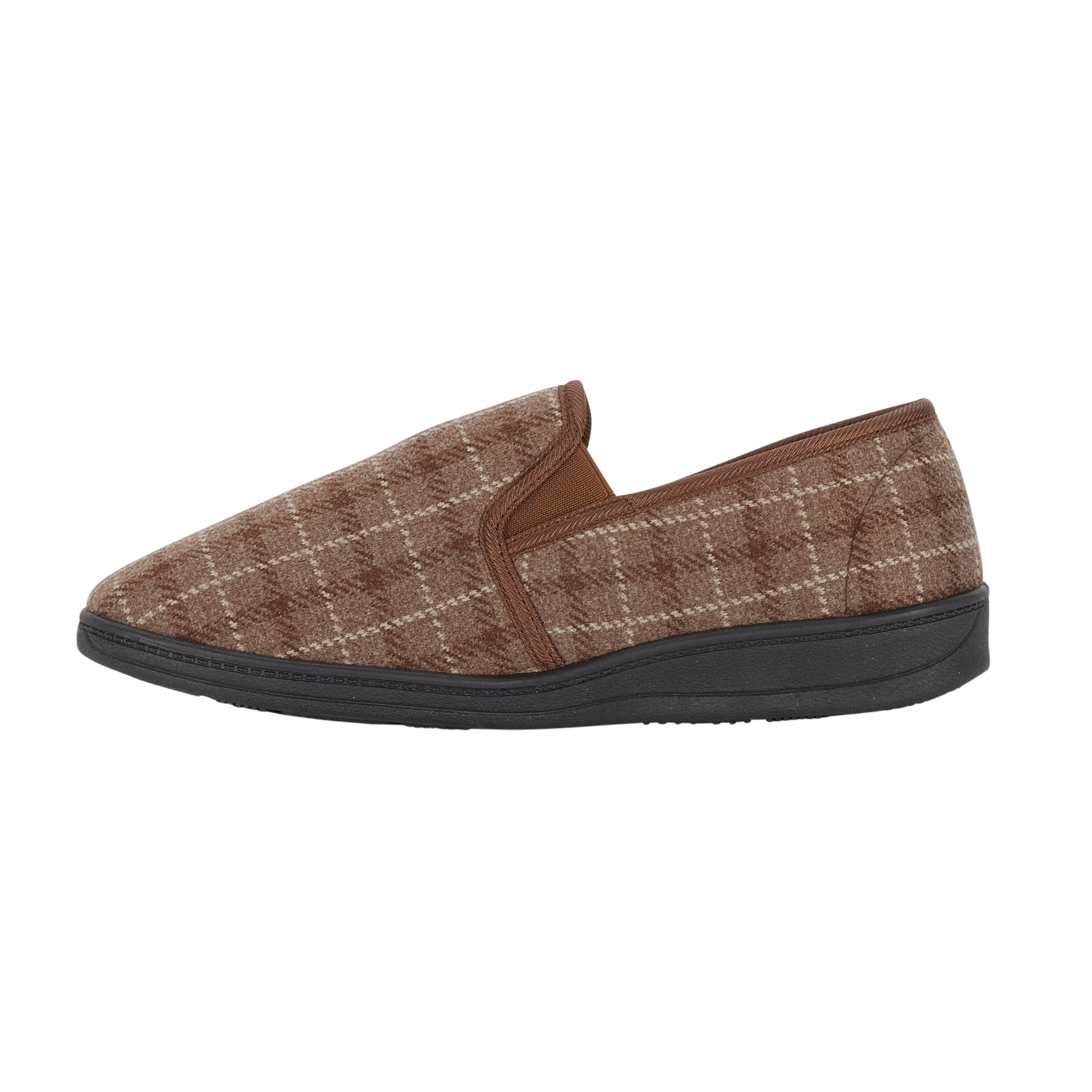 Gordon Checked Slippers
