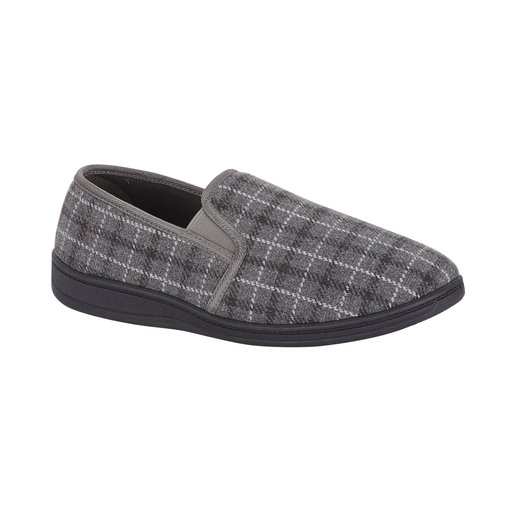 Gordon Checked Slippers
