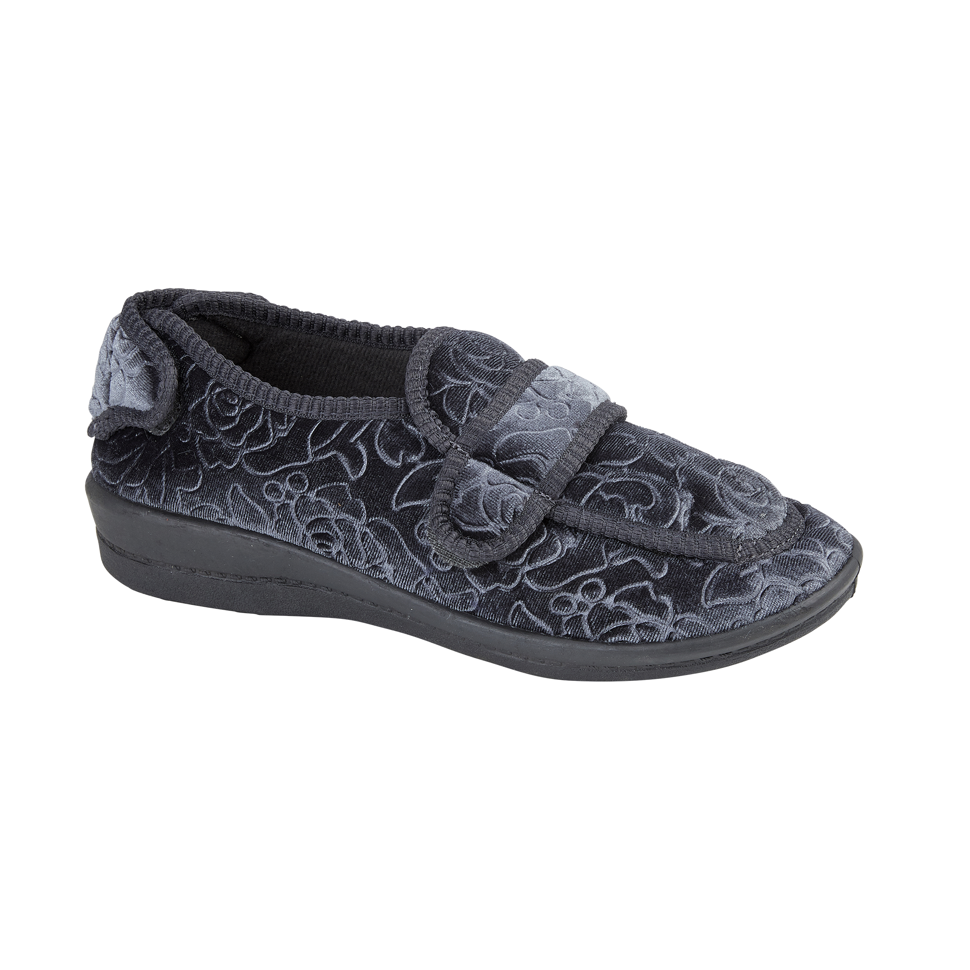 Grace Velour Slippers