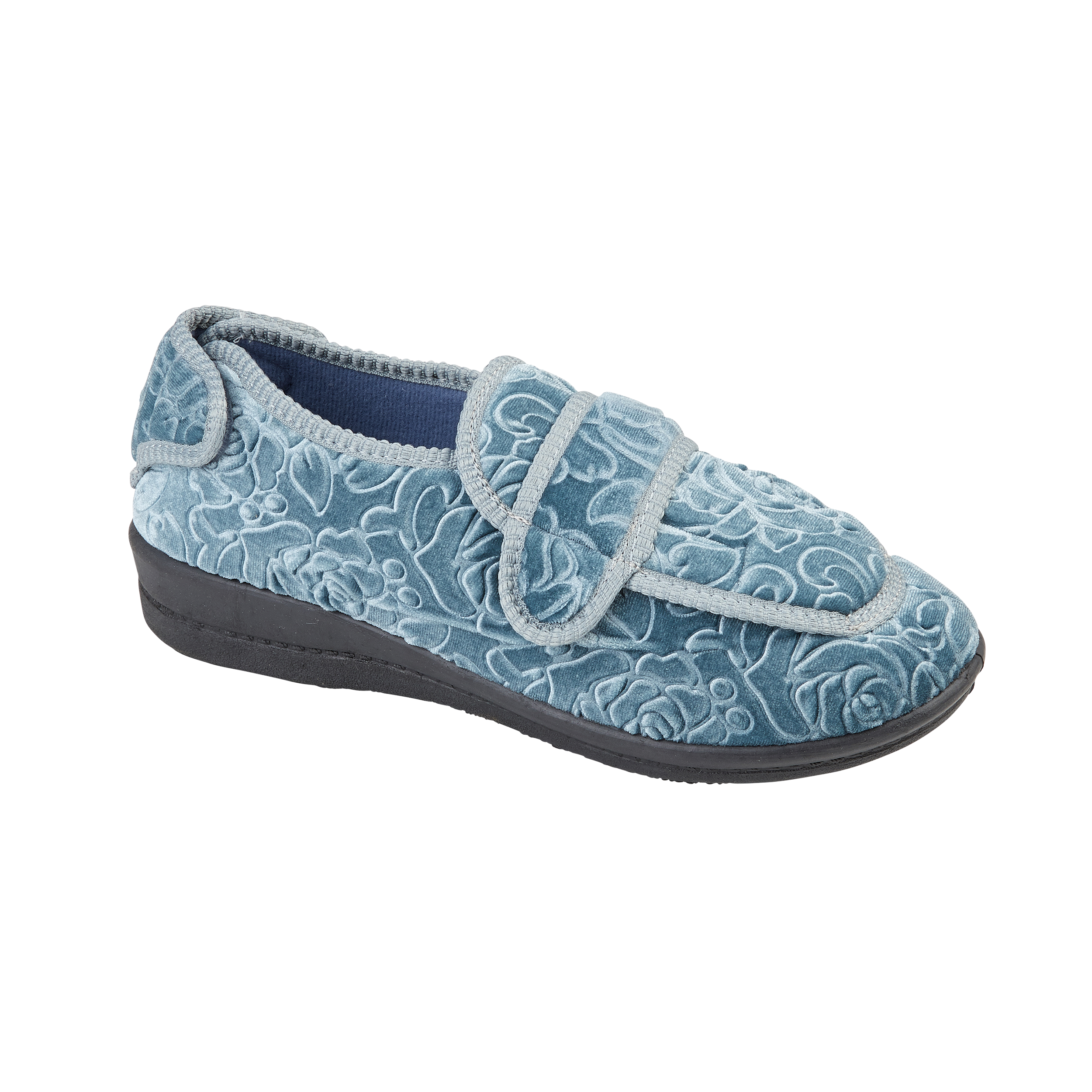 Grace Velour Slippers