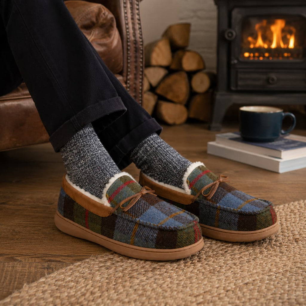 Glenmuir Moccasin Slipper