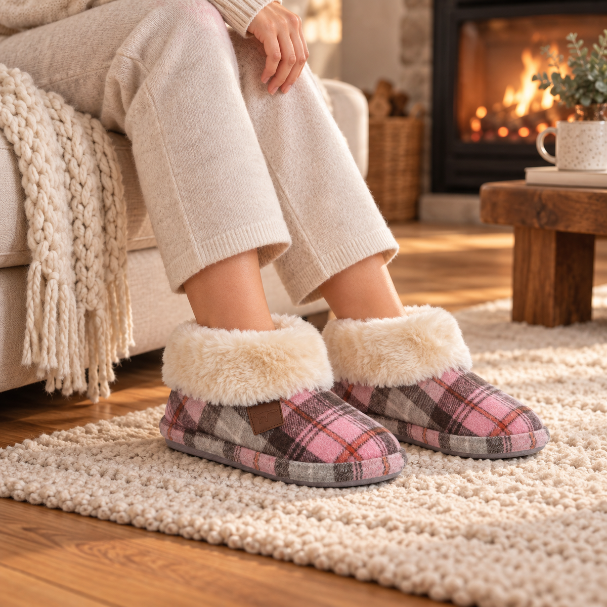 Glenroyal Tartan Bootee Slippers