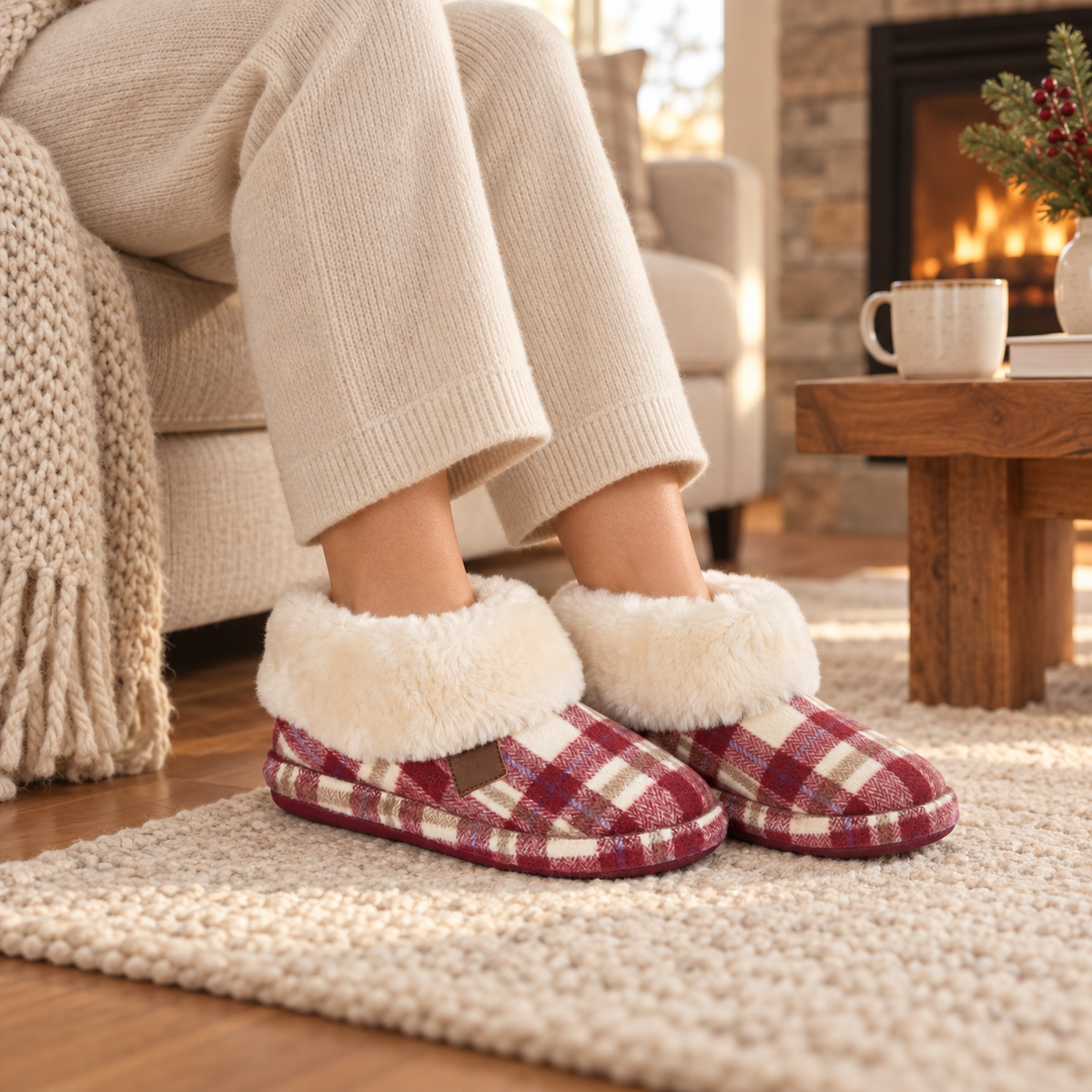 Glenroyal Tartan Bootee Slippers