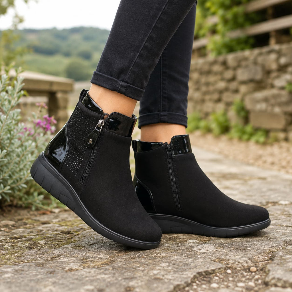 Gorse Wedge Ankle Boot
