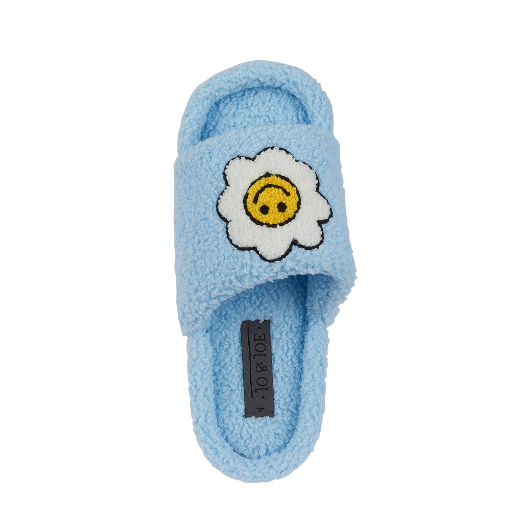 Happy Borg Open Toe Sliders