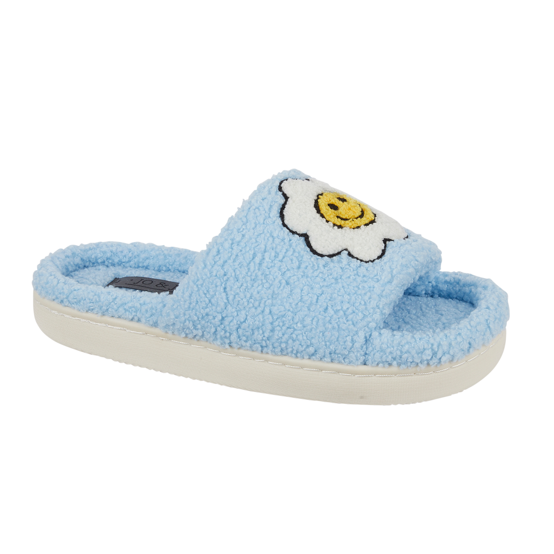 Happy Borg Open Toe Sliders