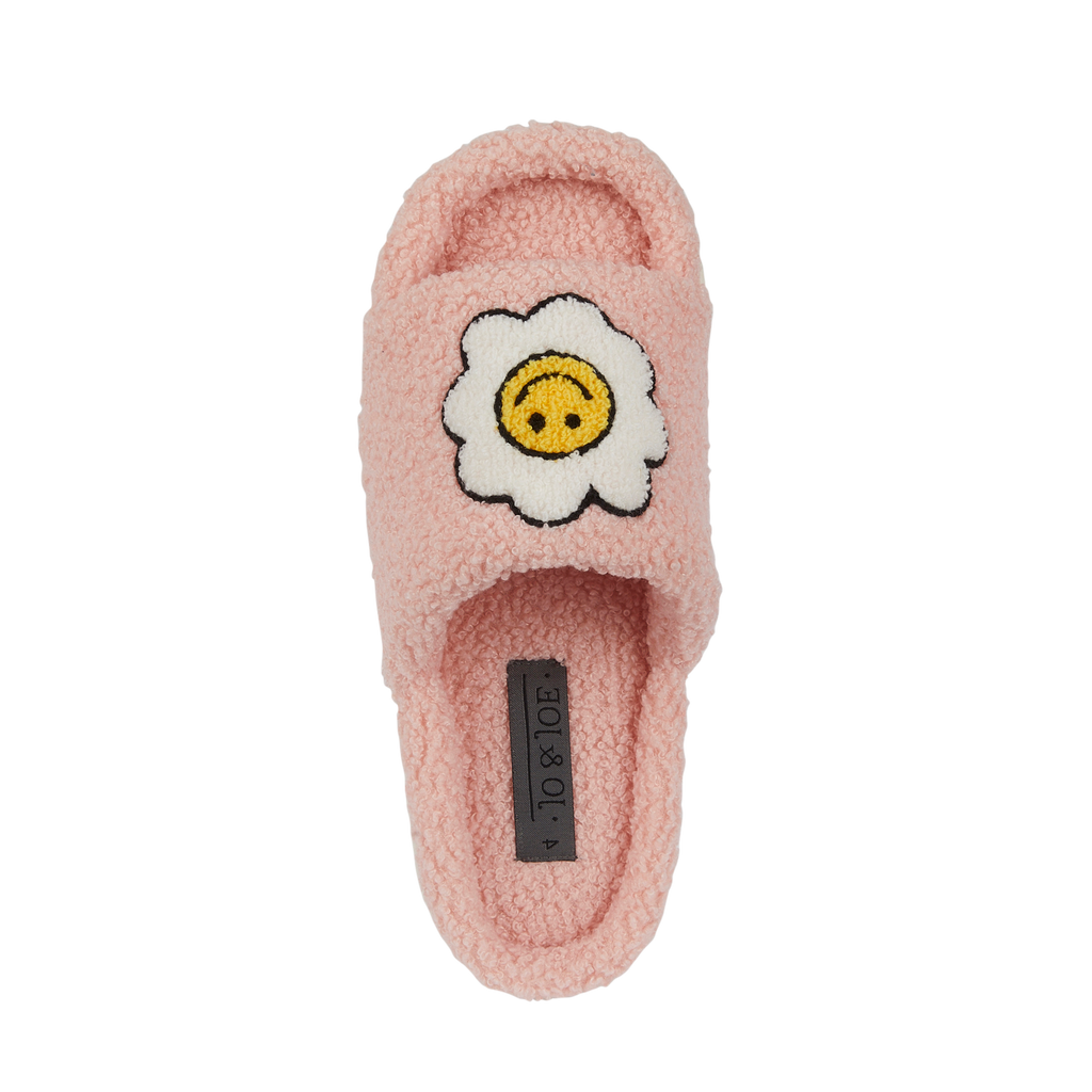 Happy Borg Open Toe Sliders