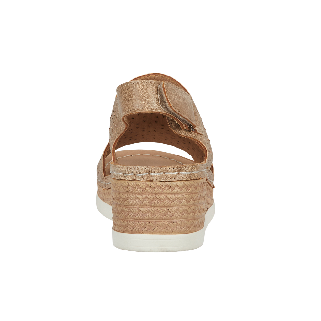 Havana Lightweight Wedge Cut Out Sandal