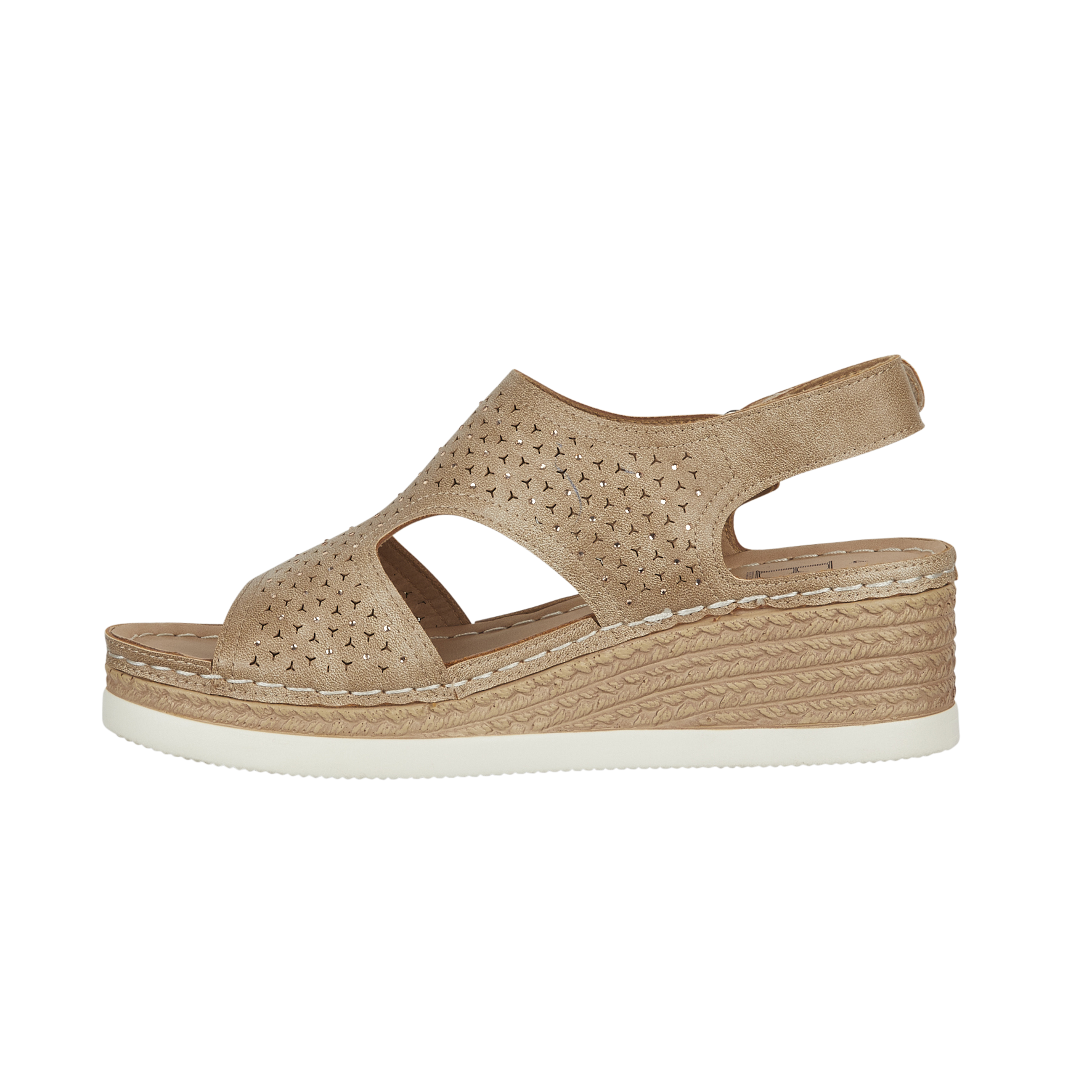 Havana Lightweight Wedge Cut Out Sandal